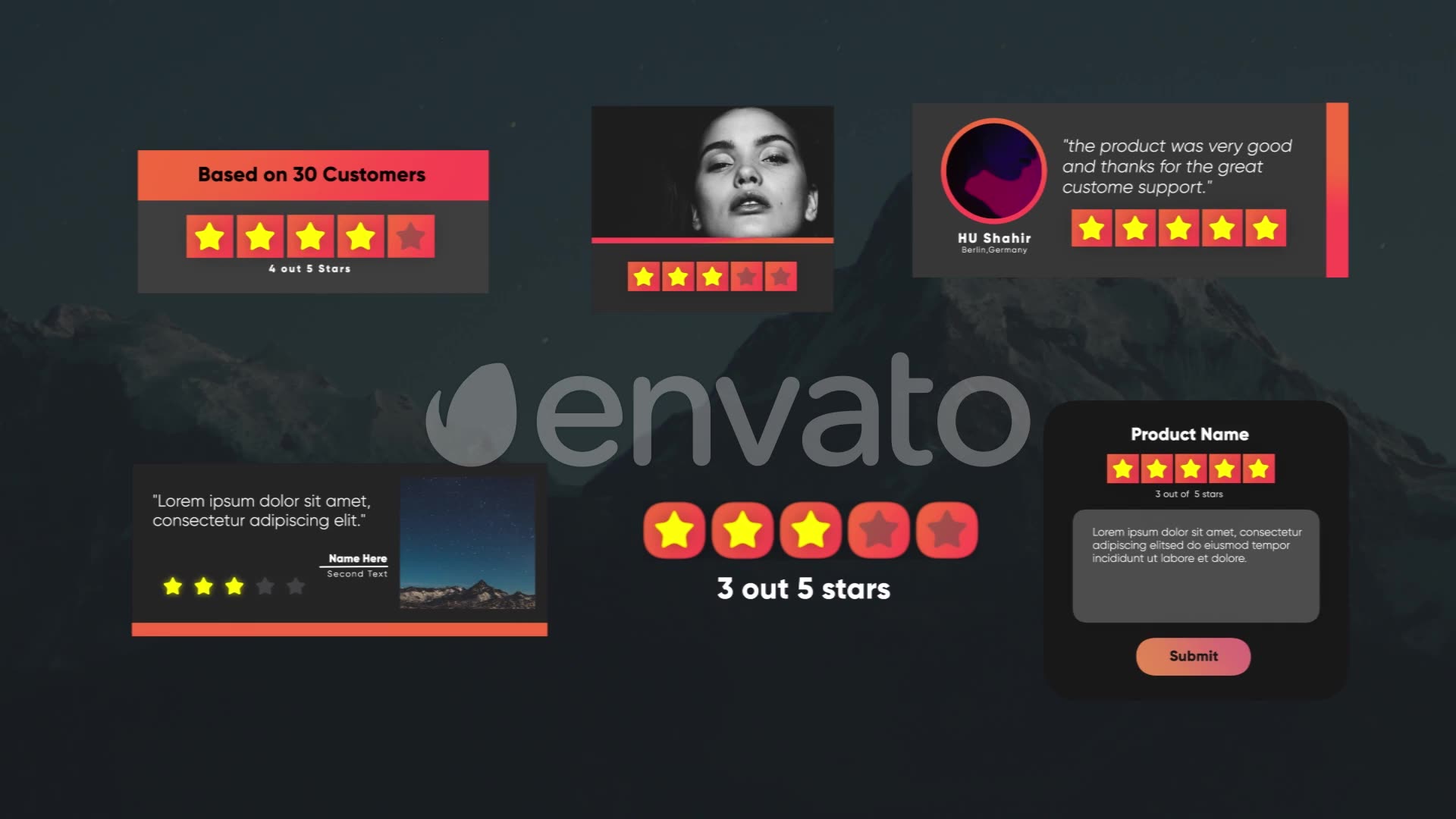 Rating Elements Toolkit Final Cut Pro Videohive 26634407 Apple Motion Image 2