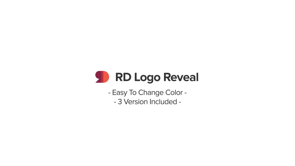 RD Logo Reveal Videohive 19561585 After Effects Image 1