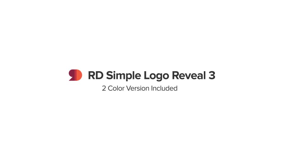 RD Simple Logo Reveal 3 Videohive 20285416 After Effects Image 1