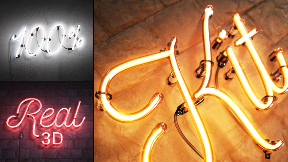 Real 3D Neon Kit - Download Videohive 20767740