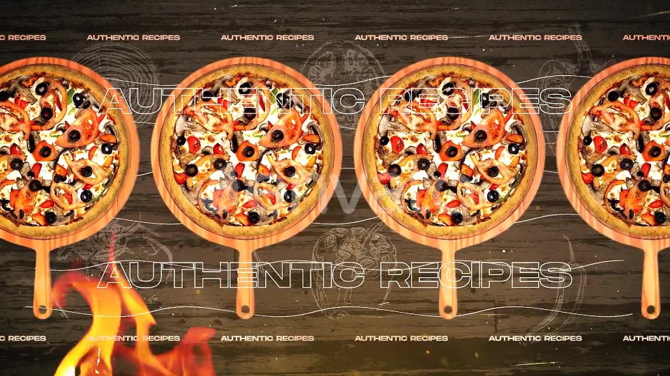 Real 3D Pizza Modern Promo Videohive 34630592 After Effects Image 4