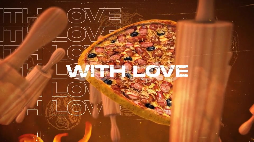 Real 3D Pizza Modern Promo Videohive 34630592 After Effects Image 5