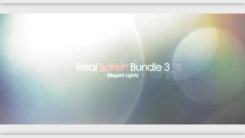 Real Bokeh Bundle 3 (Elegant Lights) - Download Videohive 4635319