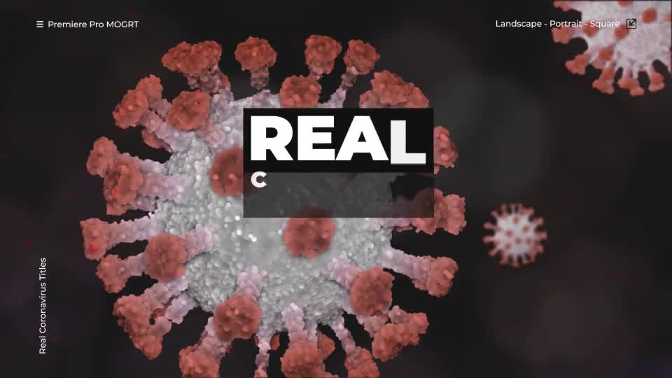 Real Coronavirus Titles for Premiere Pro Videohive 26291857 Premiere Pro Image 1