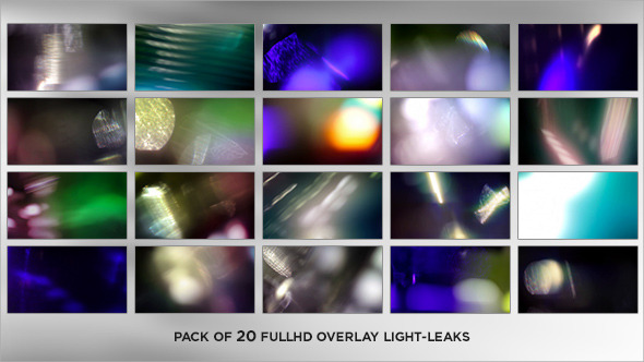 Real Elegance Light Leaks (20 Pack) - Download Videohive 2879098