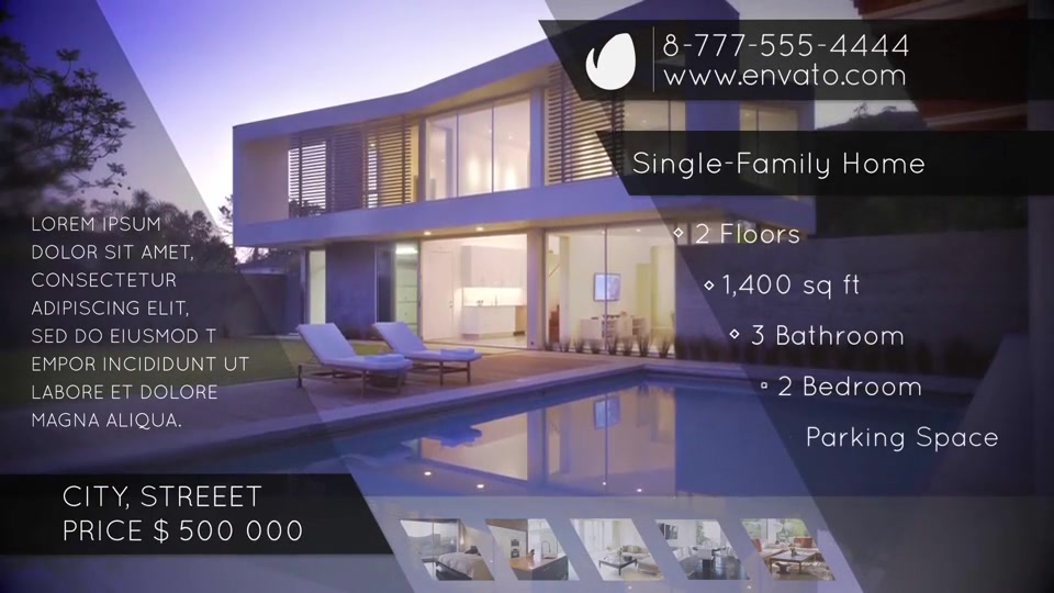 Real Estate Clean Slideshow - Download Videohive 15801043