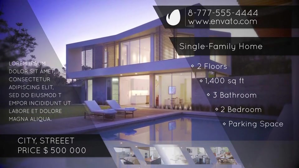 Real Estate Clean Slideshow - Download Videohive 15801043