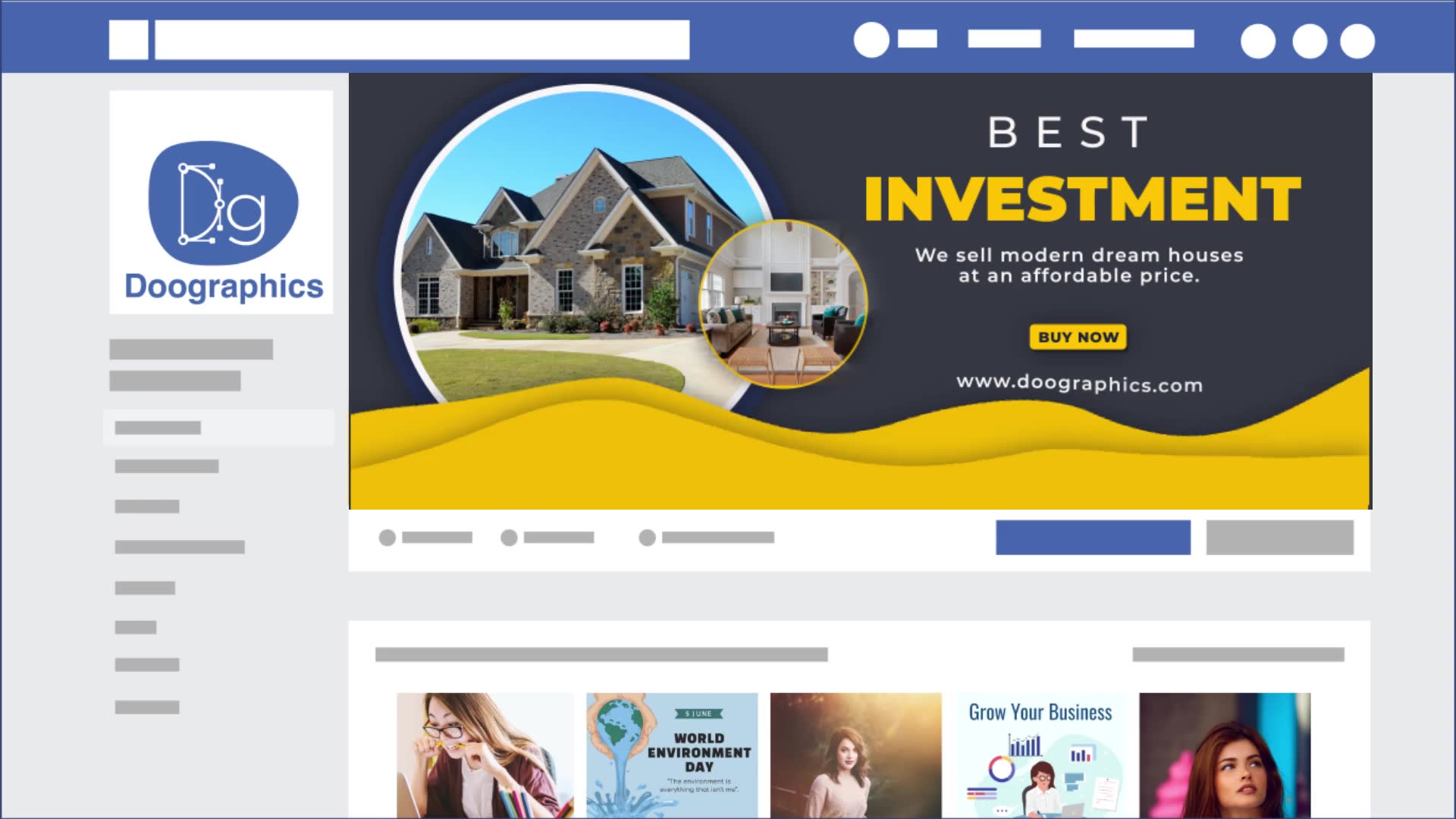 Real Estate Facebook Cover Videohive 32796672 After Effects Image 11