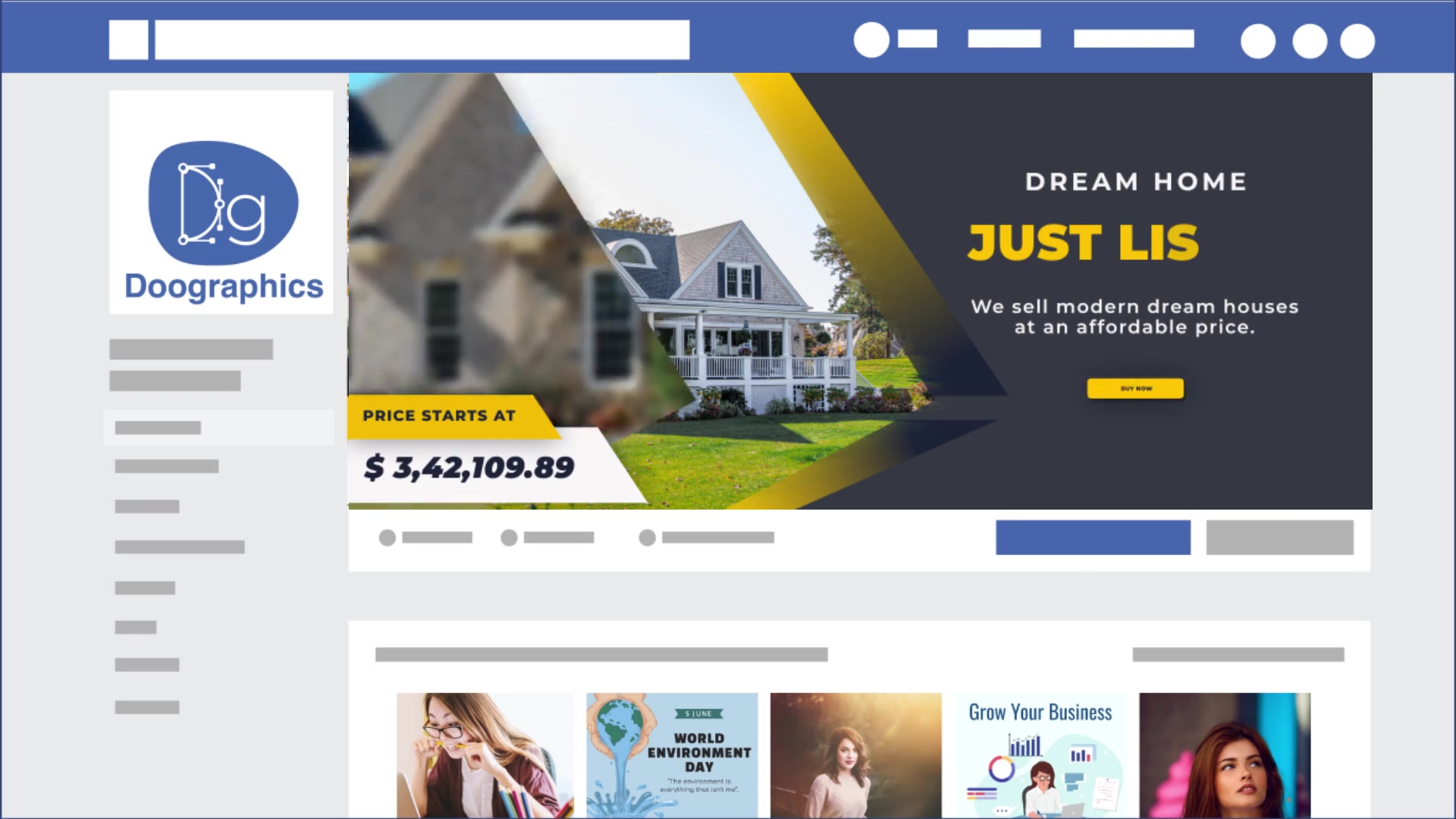 Real Estate Facebook Cover Videohive 32796672 After Effects Image 6