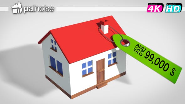 Real Estate House Logo Revealer - Videohive Download 15822572