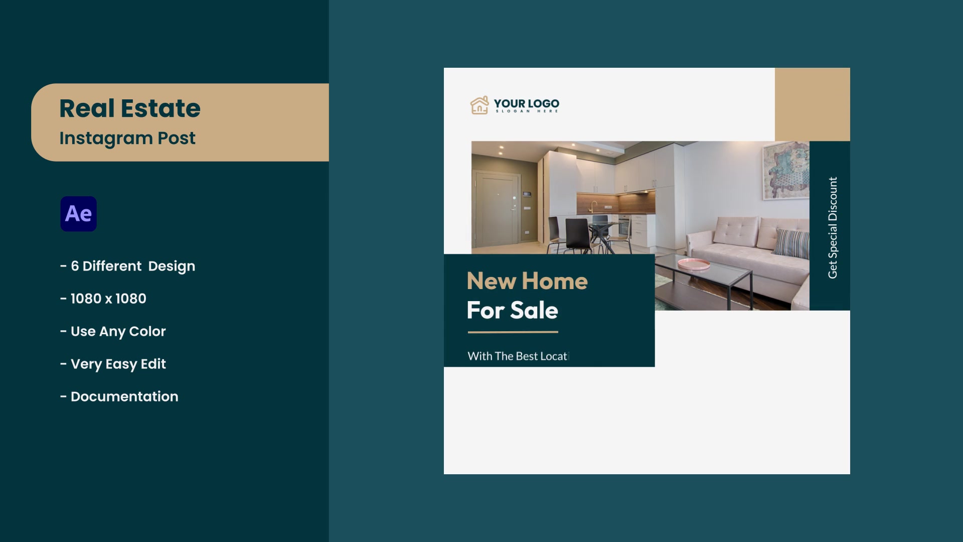 Real Estate Instagram Post Videohive 35912123 After Effects Image 6