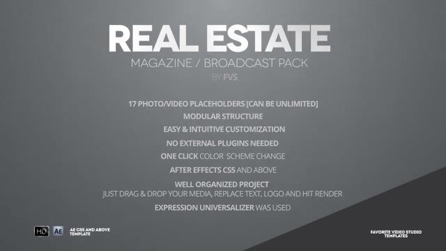 Real Estate Magazine / Broadcast ID - Download Videohive 19478116