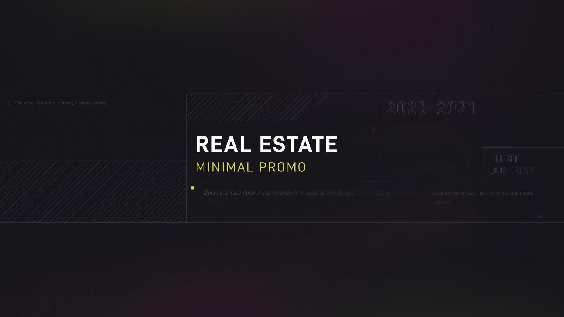 Real Estate Minimal Promo Videohive 32752243 After Effects Image 1
