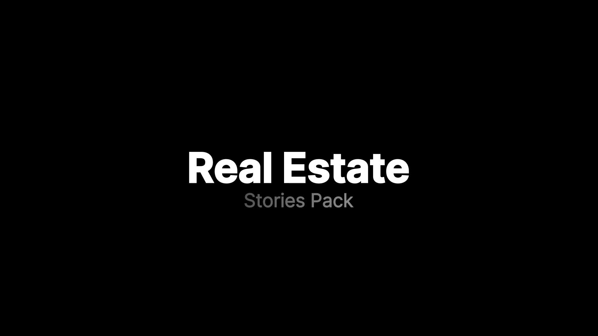 Real Estate Promo Stories Videohive 36551308 After Effects Image 1