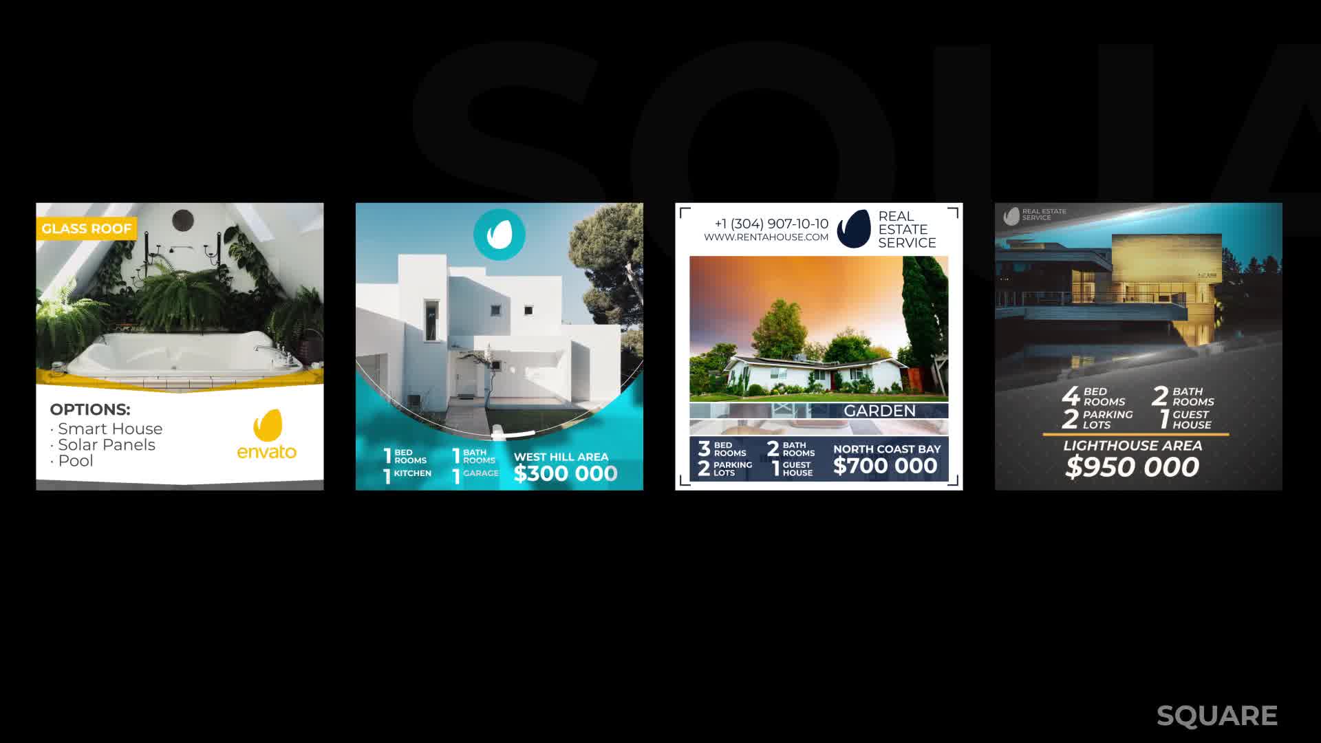 Real Estate Social Media Ads - Download Videohive 22555647