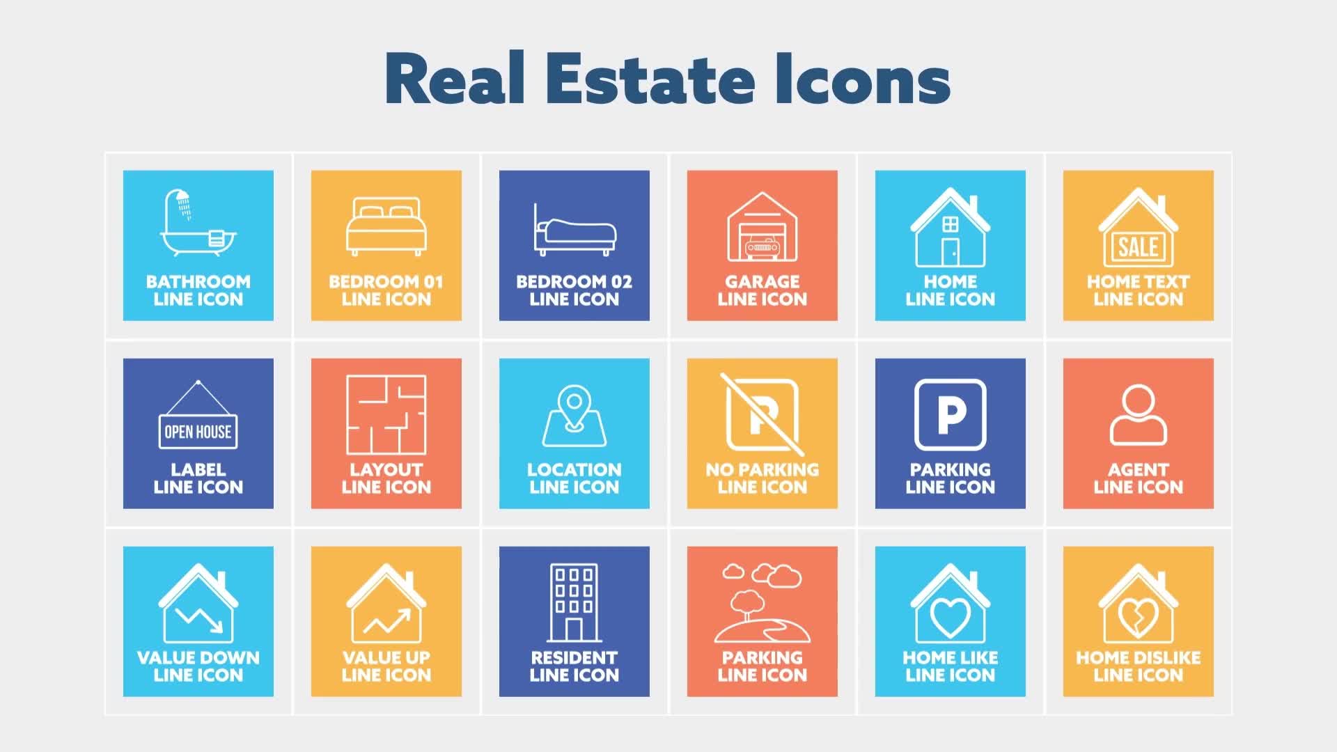 Real Estate Titles & Icons For Final Cut Pro X Videohive 38430733 Apple Motion Image 10