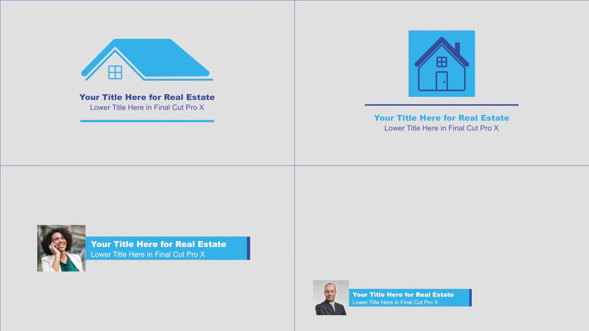 Real Estate Titles & Icons For Final Cut Pro X Videohive 38430733 Apple Motion Image 5