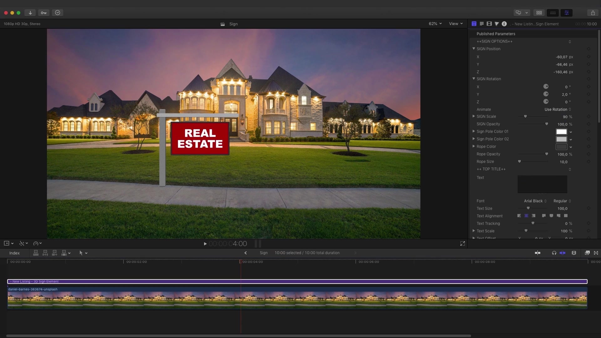 Real Estate Toolkit for FCPX and Apple Motion 5 Videohive 37815689 Apple Motion Image 9