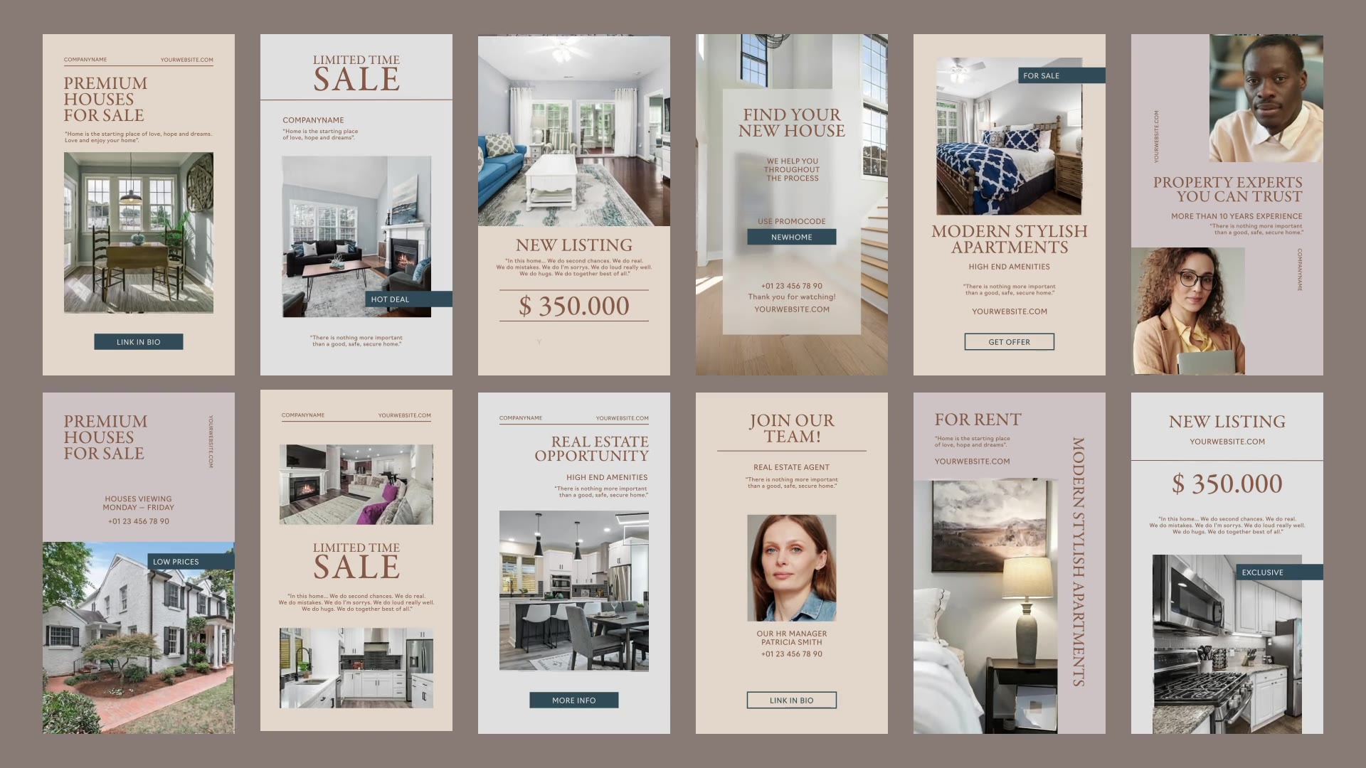 Real Estate Vertical Video Templates Pack Videohive 52871027 After Effects Image 3