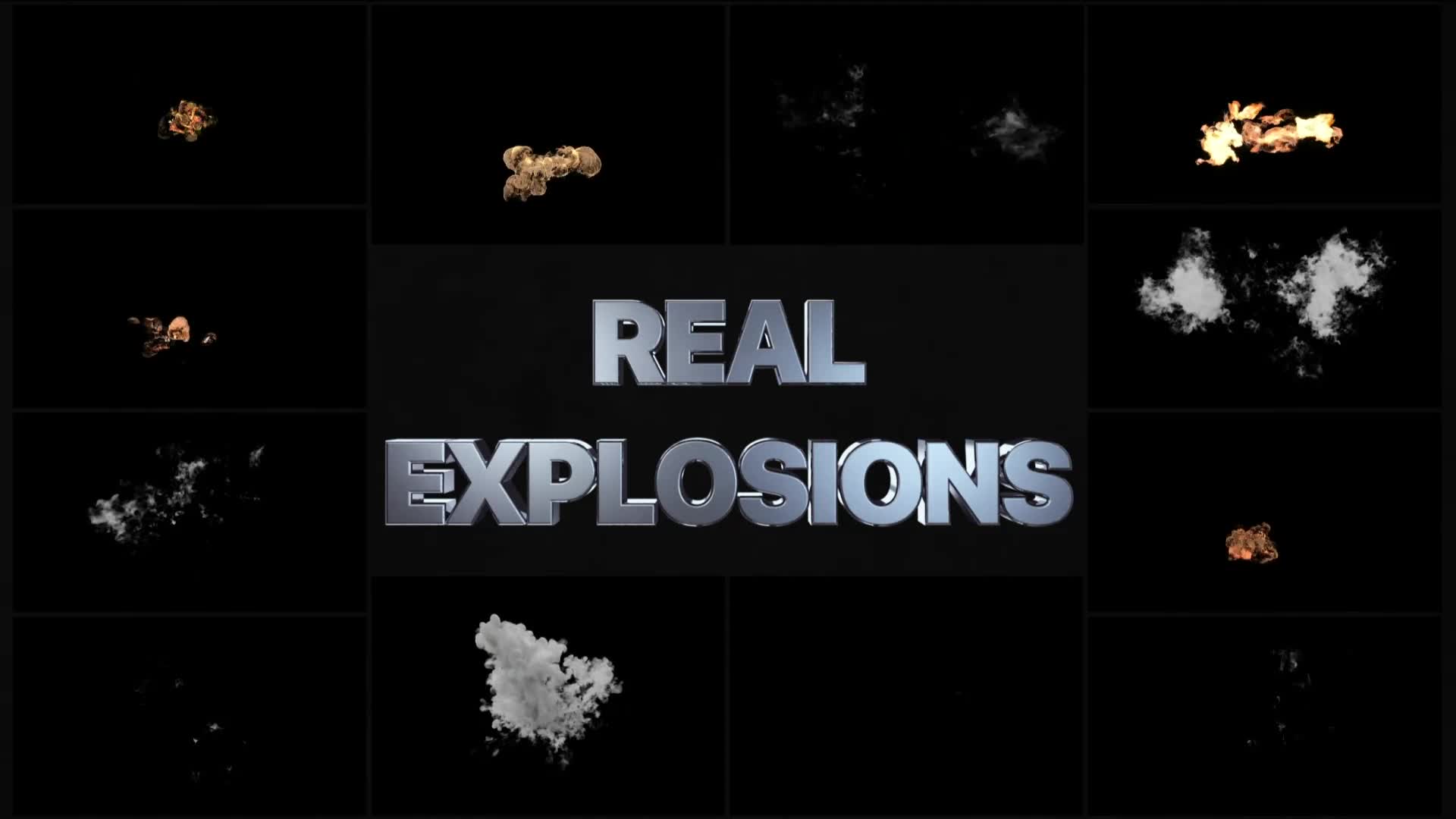 Real Explosions | Premiere Pro MOGRT Videohive 33635886 Premiere Pro Image 1