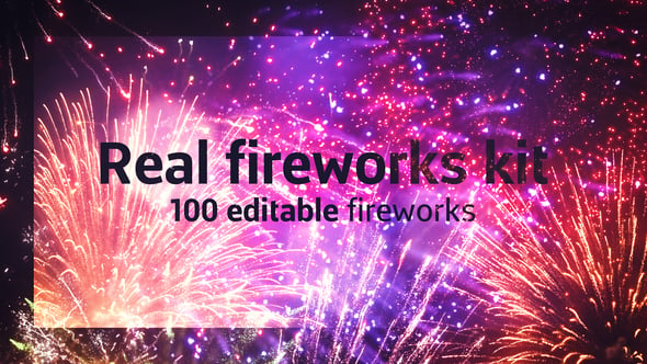 Real Fireworks Kit - Download 21058842 Videohive