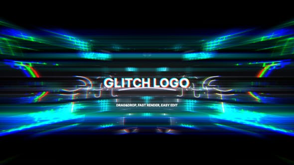 Real Glitch Logo - 23907380 Download Videohive