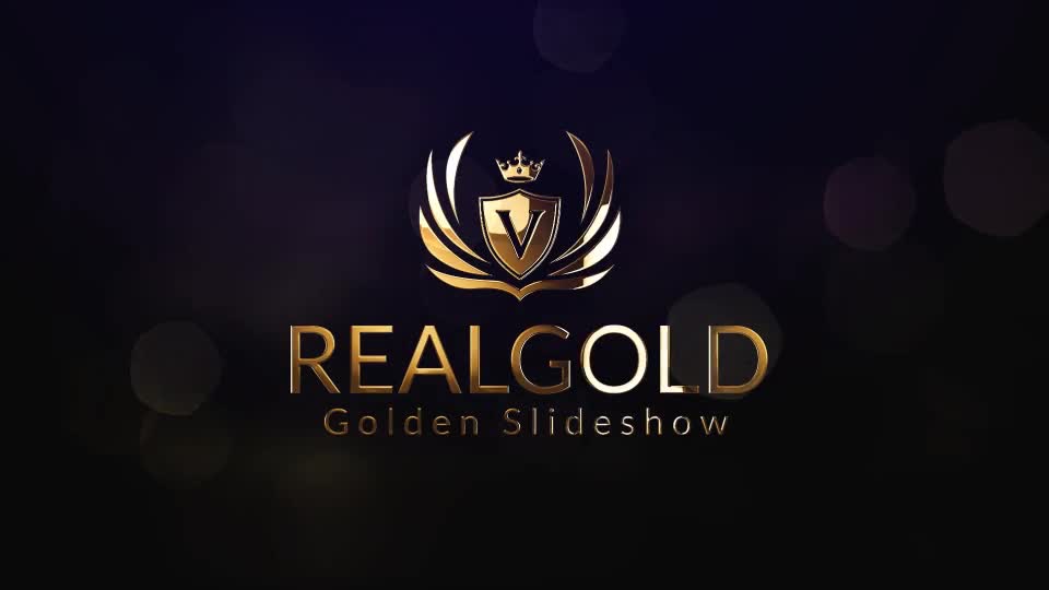 Real Gold Slideshow Videohive 21572530 After Effects Image 1