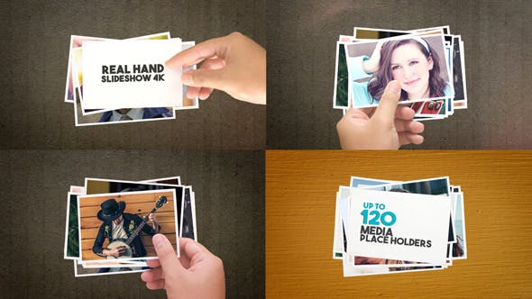 Real Hand Slideshow 4K - 15592749 Videohive Download