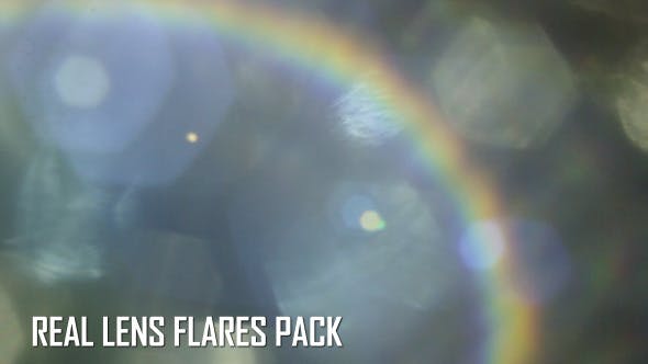 Real Lens Flares Pack - Videohive Download 7739362