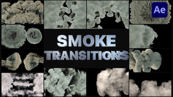 Real Smoke Transitions | After Effects - Download Videohive 30052446
