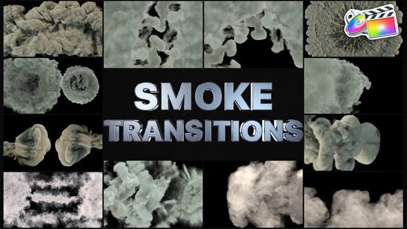 Real Smoke Transitions | FCPX - Videohive Download 31264778
