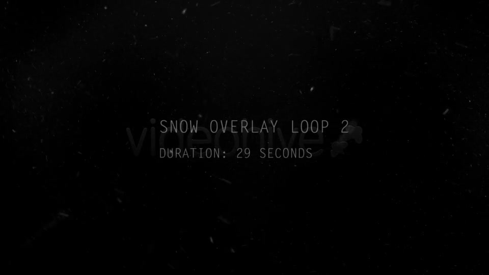 Real Snow Overlays Pack Videohive 7595937 Motion Graphics Image 3