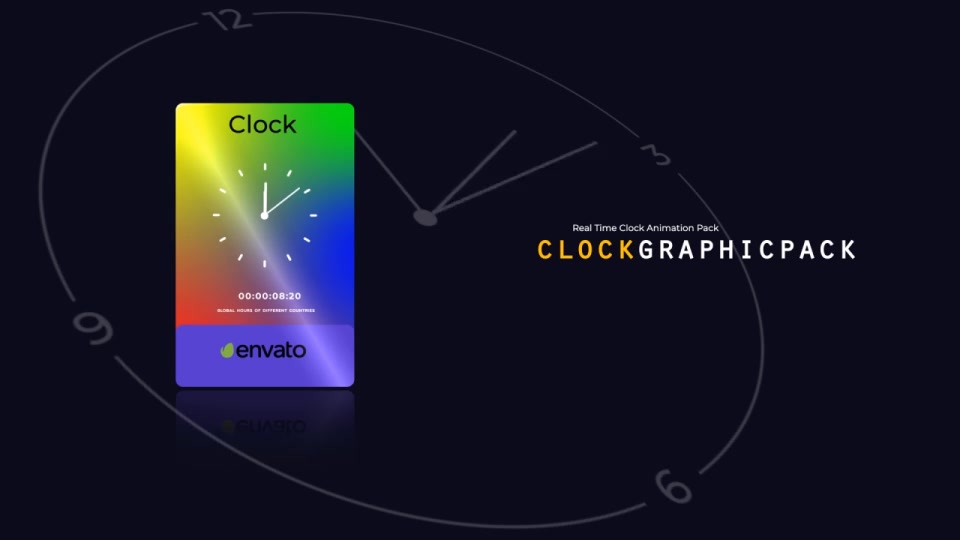 Real Time Clock Animation Pack Videohive 33784578 After Effects Image 5