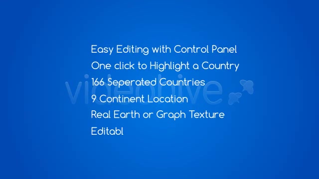 Real World Map Country Highlighter - Download Videohive 3924359