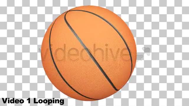 Realistic Basketball Spinning Around Series of 2 Videohive 681368 Motion Graphics Image 1
