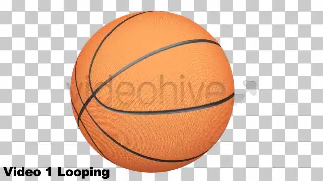 Realistic Basketball Spinning Around Series of 2 Videohive 681368 Motion Graphics Image 2