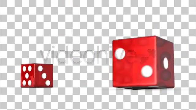 Realistic Dice Roll with Alpha Channel - Download Videohive 397029