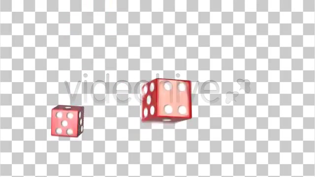 Realistic Dice Roll with Alpha Channel - Download Videohive 397029