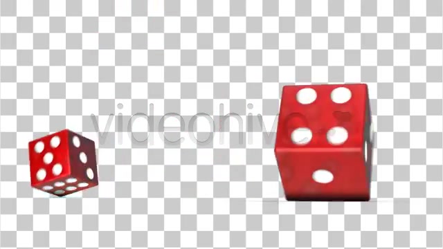 Realistic Dice Roll with Alpha Channel - Download Videohive 397029