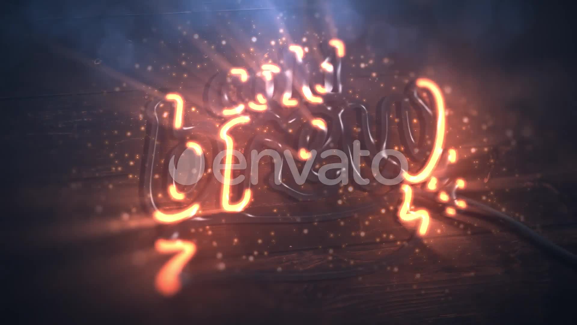 Realistic Neon Logo Intro Videohive 29481365 After Effects Image 1