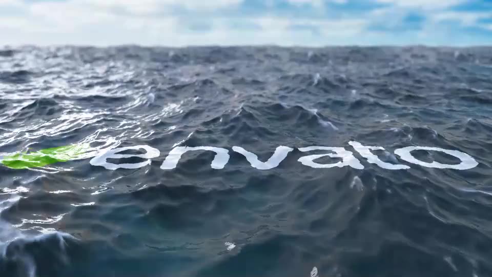 Realistic Ocean Logo Videohive 33557149 After Effects Image 2