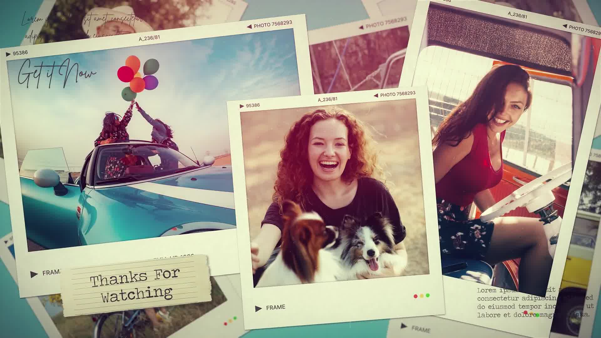 Realistic Photo Slideshow | Memories Slideshow Videohive 38038422 After Effects Image 12