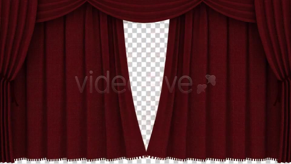 Realistic Red Curtain Opening - Download Videohive 2338117