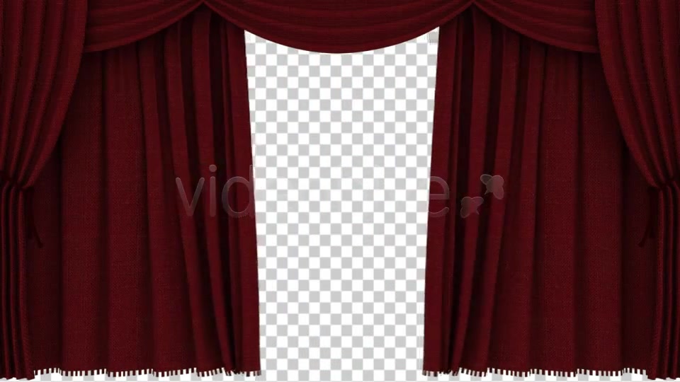 Realistic Red Curtain Opening - Download Videohive 2338117