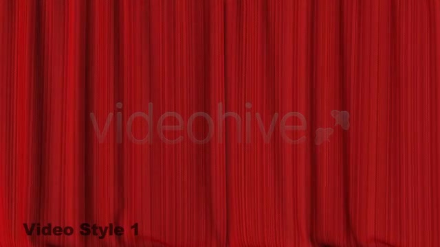 Realistic Red Curtains Opening Series of 2 Videohive 158651 Motion Graphics Image 2
