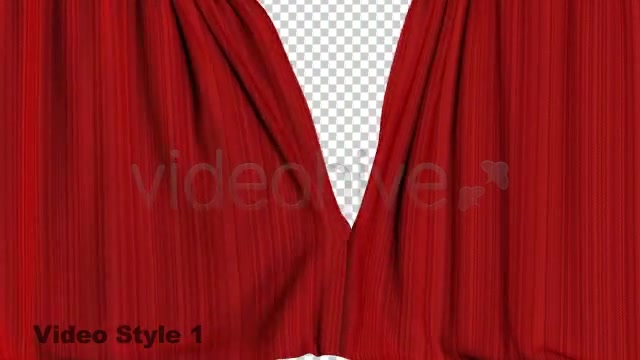 Realistic Red Curtains Opening Series of 2 Videohive 158651 Motion Graphics Image 3