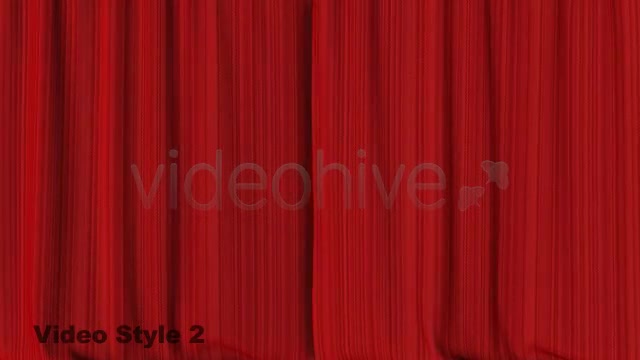 Realistic Red Curtains Opening Series of 2 Videohive 158651 Motion Graphics Image 9