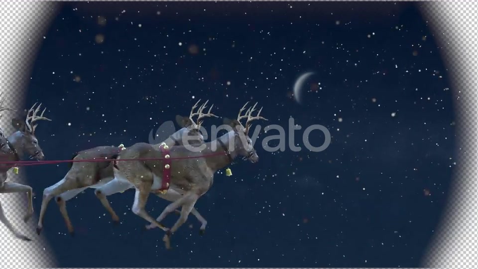 Realistic santa claus and deers Videohive 29589232 Motion Graphics Image 7