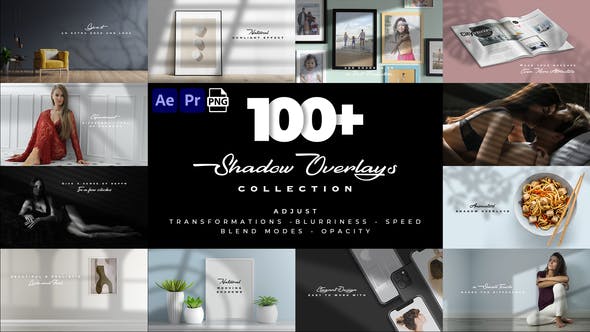 Realistic Shadow Overlays Collection - 32076650 Download Videohive