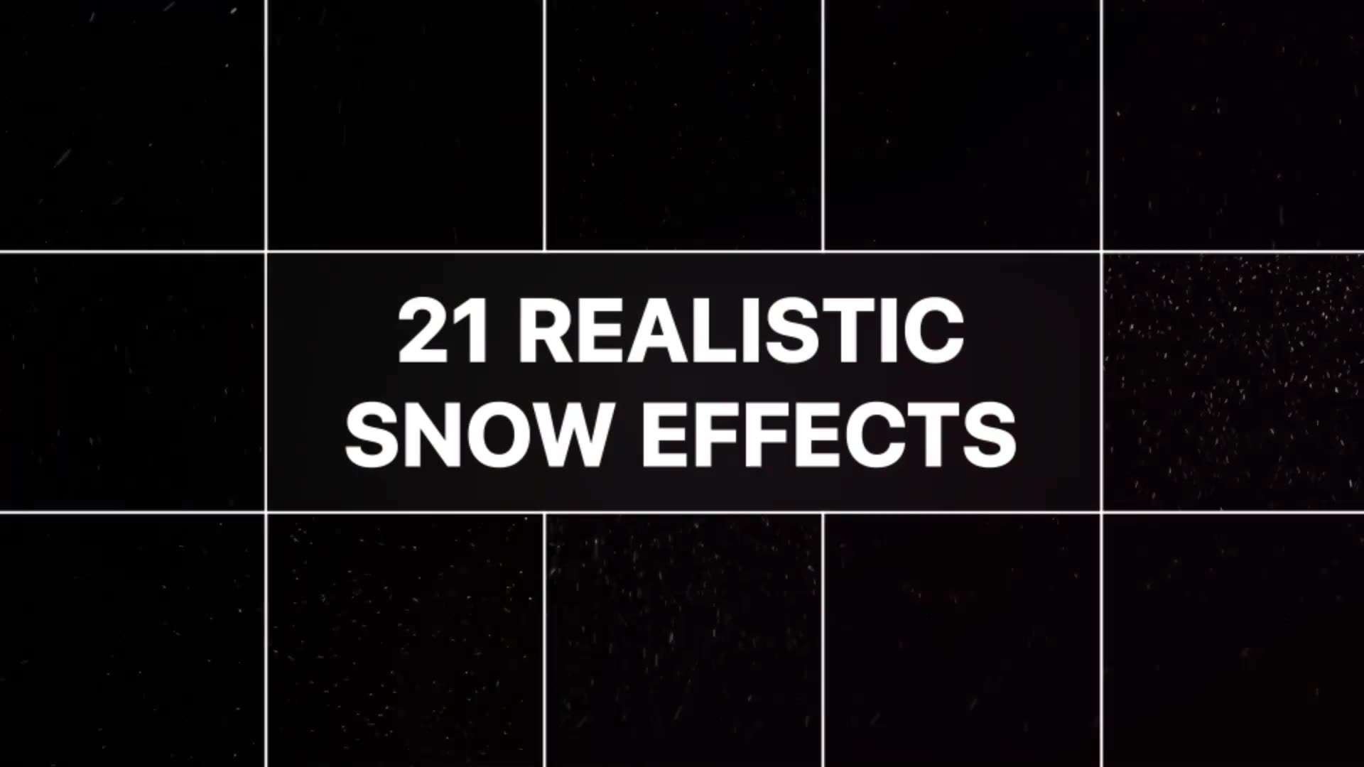 Realistic Snow Effects | FCPX Videohive 34823134 Apple Motion Image 7